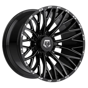 TIS Wheels – 566BM – Black – 20″x10″ -24mm – Summer Wheels – 566BM2108324